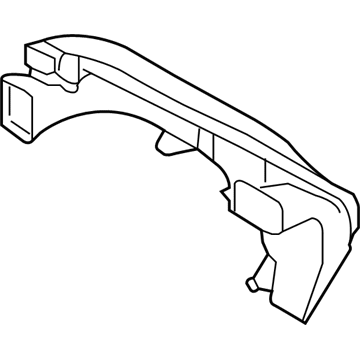 Ford 8L8Z-19B680-B Vent Duct, Driver Side 8L8Z-19B680-B Ford Vent Duct, Driver Side Illustration 1 of 1