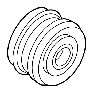 Ford PZ1Z-10344-A Pulley