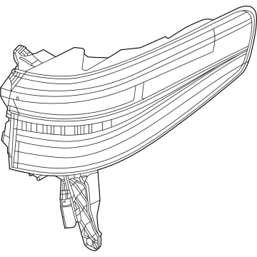 Lincoln NL7Z-13404-A Lamp Assembly - Rear, Stop And Flasher