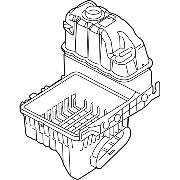 Ford BC3Z-8A080-F Tank Assembly - Radiator Overflow