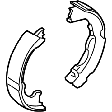 Ford CL3Z-2648-B Kit - Parking Brake Linings