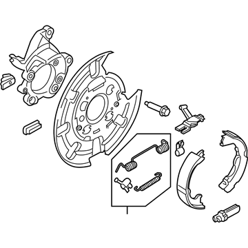Ford CL3Z-2210-D Adaptor
