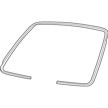 Ford 5G1Z-5403100-AA Glass - Windscreen