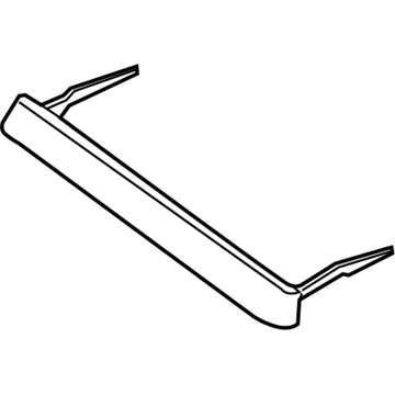 DP5Z-54500A26-B Ford Deflector Illustration 1 of 1