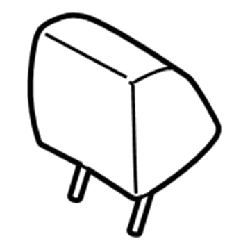 Ford FU5Z-96611A08-BA Pad - Headrest