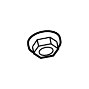 Ford -W716805-S442 Nut And Washer Assembly - Hex.