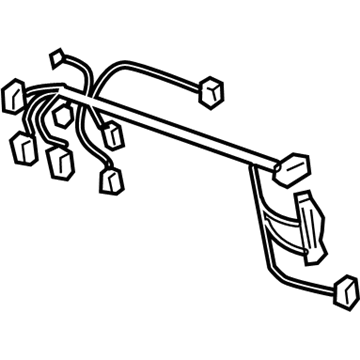 Lincoln 4C5Z-14C719-CA Wire Assembly - Motor Seat