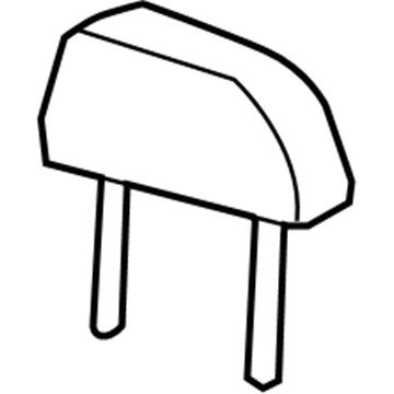 Lincoln 2C5Z-78611A08-AAA Head Rest Assembly