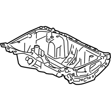 Ford 3M4Z-6675-AA Pan Assembly - Engine Oil