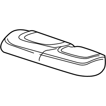 Ford 1L2Z-7863840-CA Pad - Rear Seat Cushion