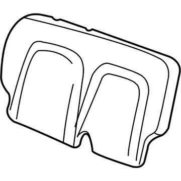 Ford 3L2Z-7866800-AA Pad - Rear Seat Back