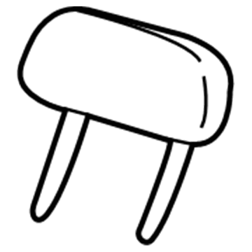 Ford 3L2Z-78611A08-FAB Head Rest Assembly