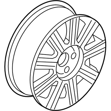 Ford 6F2Z-1007-JA Wheel Assembly