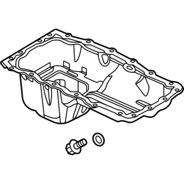 Ford AL3Z-6675-B Pan Assembly - Engine Oil