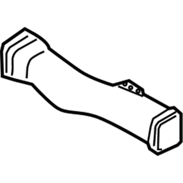 Ford BB5Z-19E630-F Duct Assembly - Air Conditioner