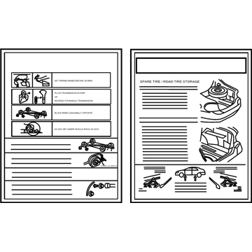 6E5Z-17A083-A Ford Label Illustration 1 of 1