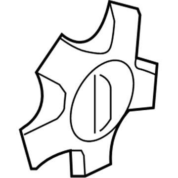 Mercury 5T5Z-1130-AA Cover - Wheel