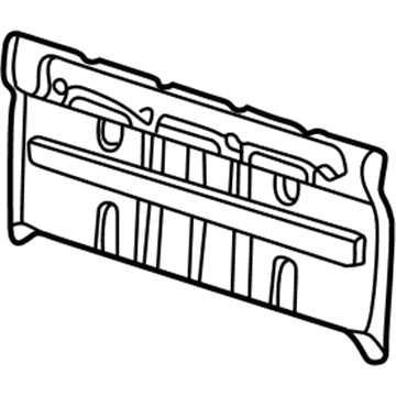 Ford F81Z-2540374-AAA Moulding Assembly - Rear