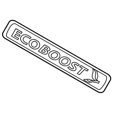 FT4Z-5842528-E Ford Nameplate, Rear Illustration 1 of 1