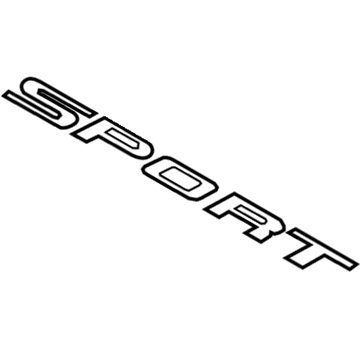 Ford Edge Emblem - FT4Z-5842528-C