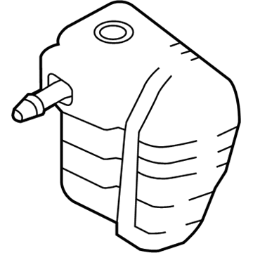 Ford 9L8Z-9F763-A Resonator Assembly