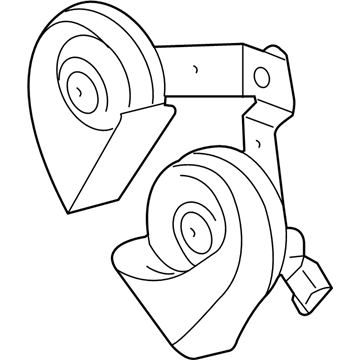 Ford BC3Z-13832-A Horn Assembly