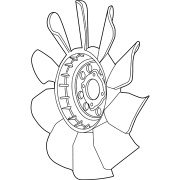 Ford F81Z-8600-KA Fan Assembly