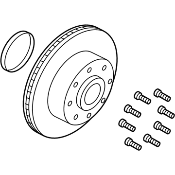 Ford PC3Z-1102-A Hub Assembly - Wheel