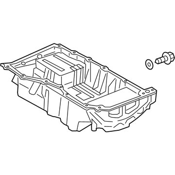 Ford CJ5Z-6675-G Pan Assembly - Engine Oil