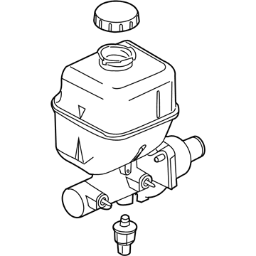 Ford F-250 Super Duty Master Cylinder Repair Kit - 8C3Z-2140-DB