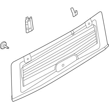 M2DZ-7842006-F Ford Glass - Back Window Illustration 1 of 1