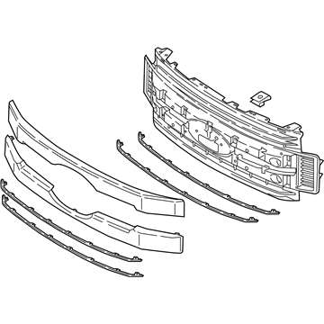 Ford HC3Z-8200-CC Grille - Center