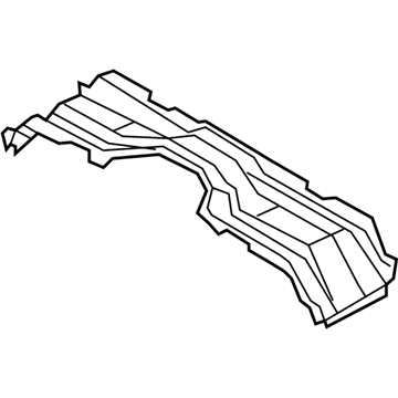 Ford 7C3Z-2510624-A Member - Floor Cross
