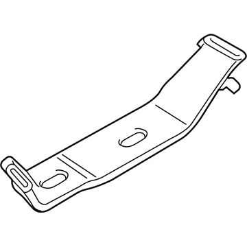 Ford GD9Z-18C420-A Rear Duct, Passenger Side GD9Z-18C420-A Ford Rear Duct, Passenger Side Illustration 1 of 1