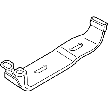 Ford GD9Z-18C420-B Rear Duct, Driver Side GD9Z-18C420-B Ford Rear Duct, Driver Side Illustration 1 of 1