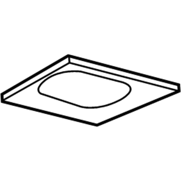 Ford 1L2Z-78519D06-AAA Bezel 1L2Z-78519D06-AAA Ford Bezel Illustration 1 of 1