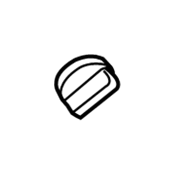 Ford 1L2Z-18519-BA Heater Control Knob, Upper 1L2Z-18519-BA Ford Heater Control Knob, Upper Illustration 1 of 1