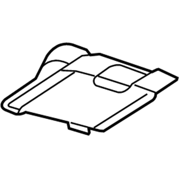 1L2Z-7811586-BAC Ford Storage Pocket, Upper Illustration 1 of 1