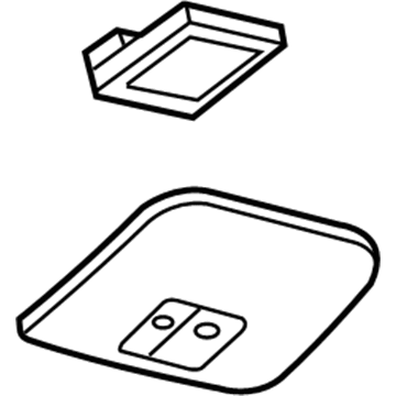 Mercury 6L2Z-7811586-AAA Door Assembly - Glove Compartment