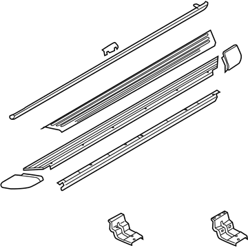 Mercury 8L2Z-16450-BB Step Assembly