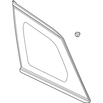 Ford LJ7Z-7829710-D Glass - Quarter Window LJ7Z-7829710-D Ford Glass - Quarter Window Illustration 1 of 1