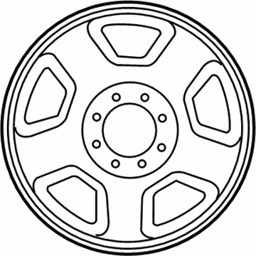 Ford 5C3Z-1015-PA Wheel Assembly
