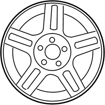 Ford 5C3Z-1007-MA Wheel Assembly