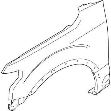 Ford VL3Z-16005-E Fender Assembly - Front