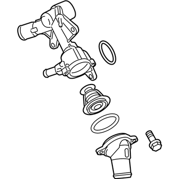 Ford BL3Z-8A586-G Connection Water Outlet