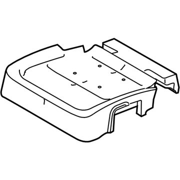 Ford BA8Z-7463840-A Pad - Rear Seat Cushion