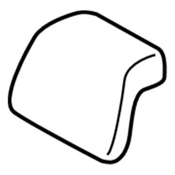 Ford DA8Z-74501A04-CC Cover Assembly - Rear Seat Headrest