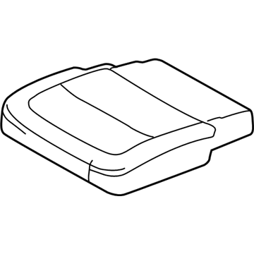 Ford DA8Z-7463804-BD Cover Assembly - Rear Seat Cushion
