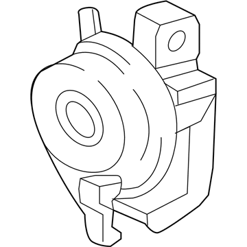 Ford JJ5Z-13832-B Horn Assembly - Low Pitch