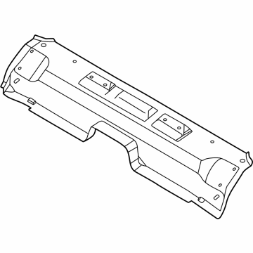 Ford MB3Z-9811140-A Pan Assembly - Floor Front